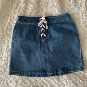 Denim skirt